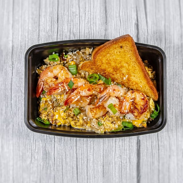 Shrimp Fried Rice Plate.