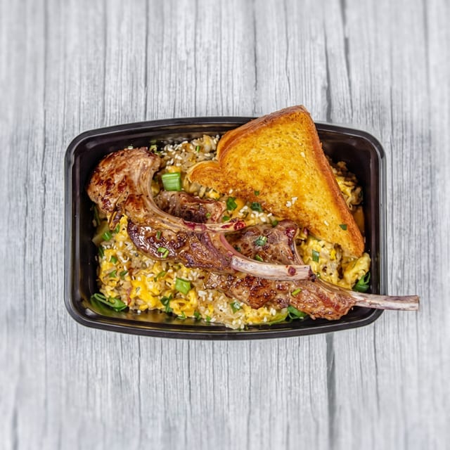 Lamb Chop Fried Rice.