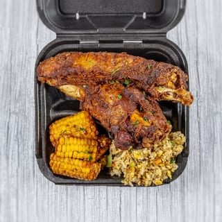 FRIED TURKEY WING DINNER